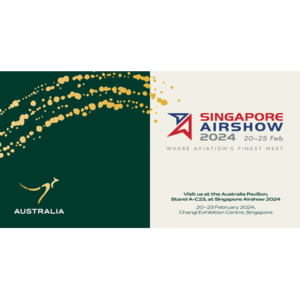 Read more about the article Visit us during the Singapore Airshow 20-25th February 2024 at the Changi Exhibition Centre at the Australia Pavilion, Stand A-C23