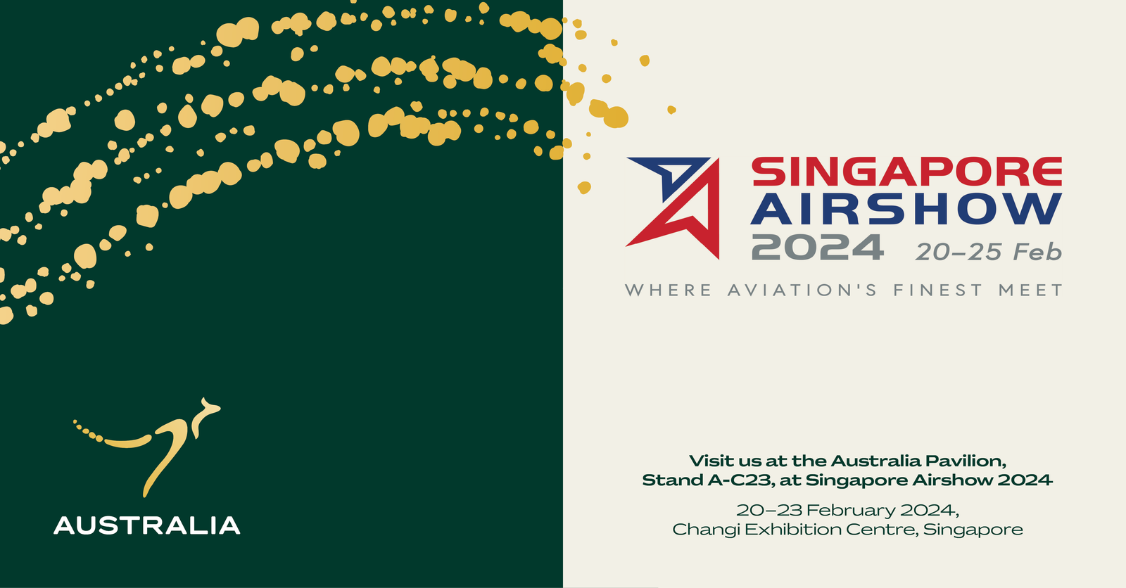 Visit us during the Singapore Airshow 2025th February 2024 at the